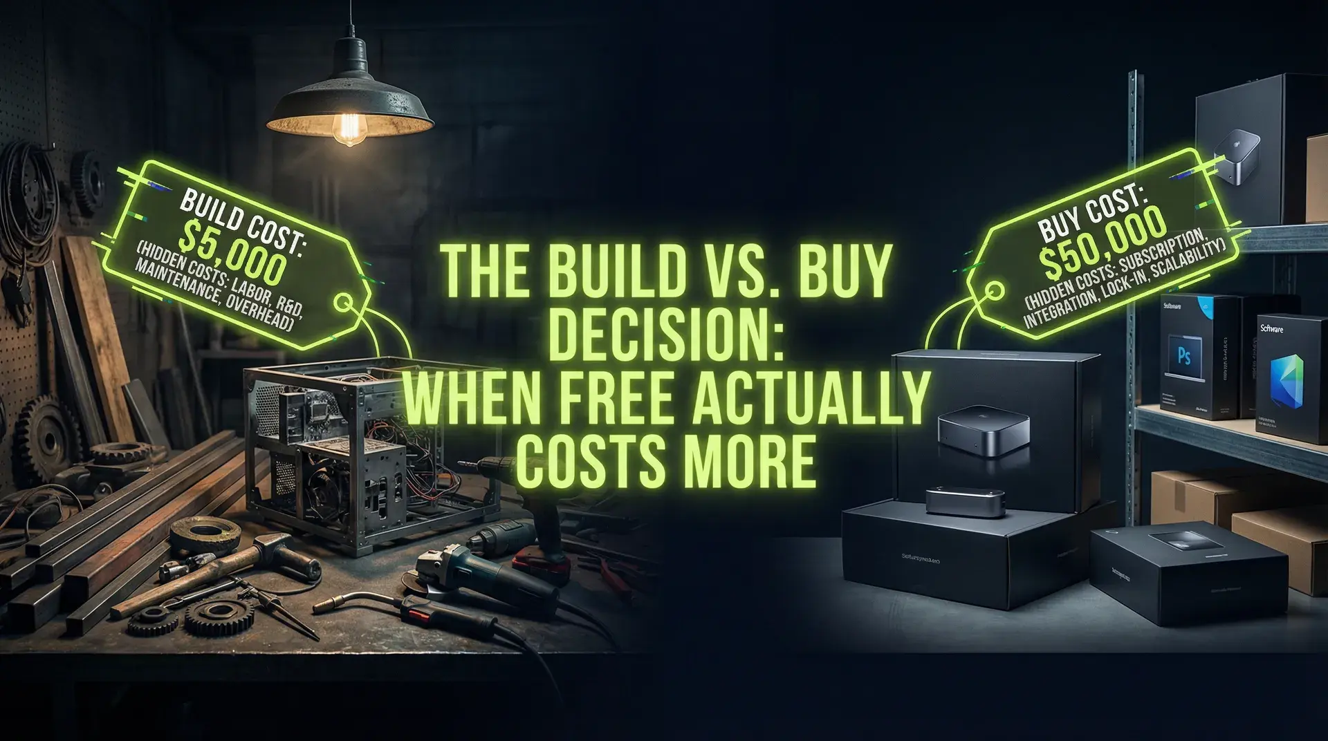 The Build vs. Buy Decision: When Free Actually Costs More
