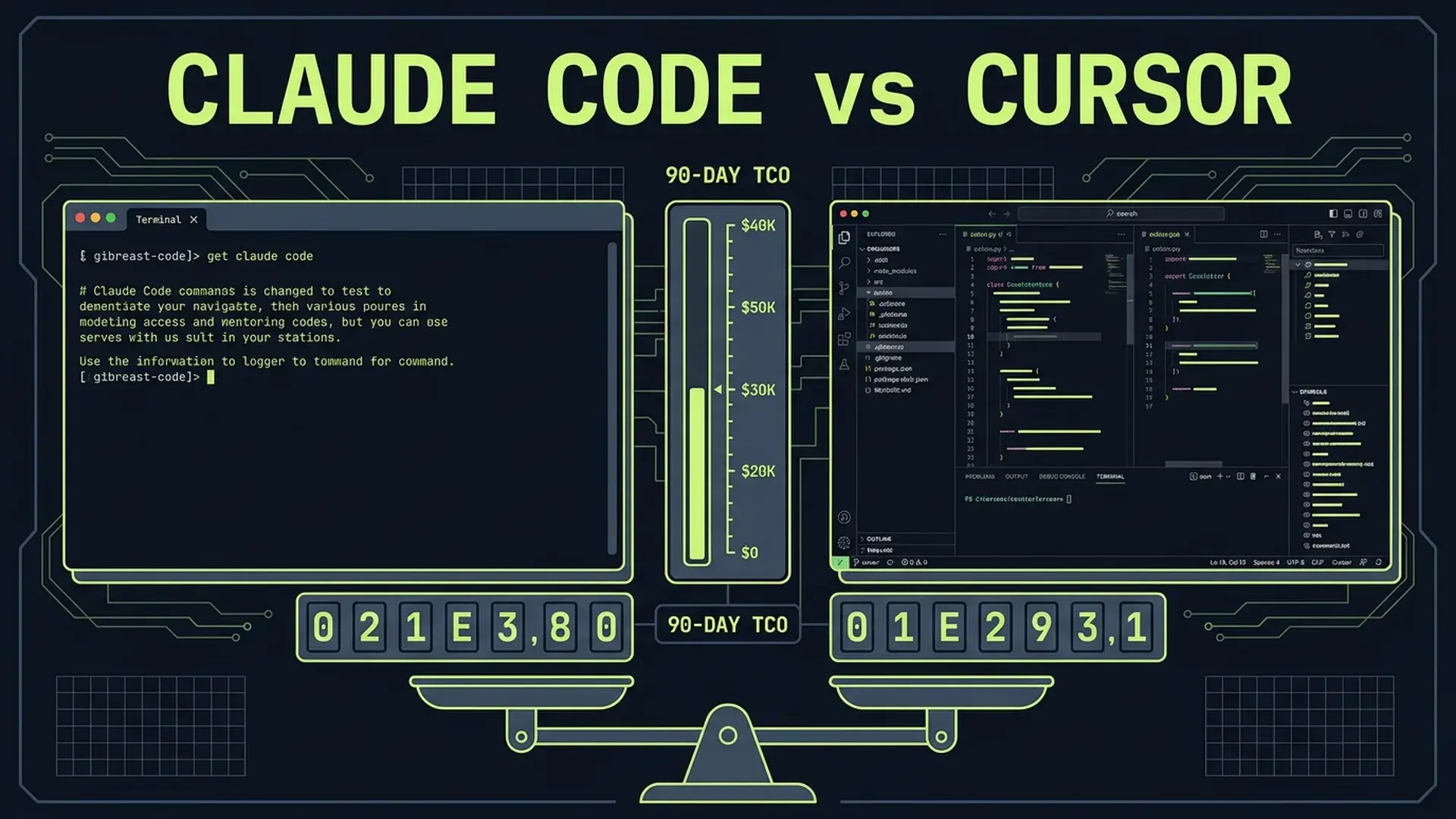 Claude Code vs Cursor: A CTO's 90-Day Cost Analysis