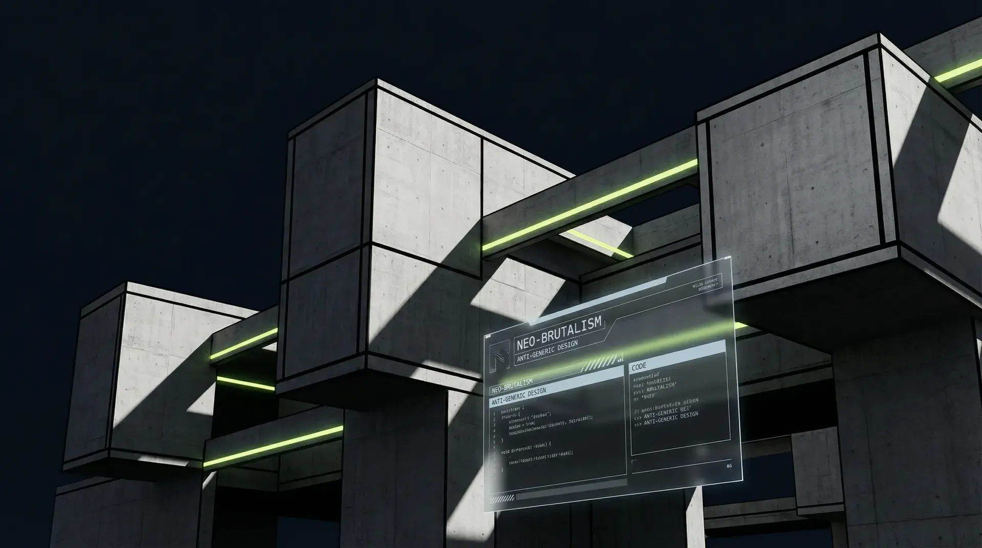 Neo-Brutalism: A Developer's Guide to Anti-Generic Design