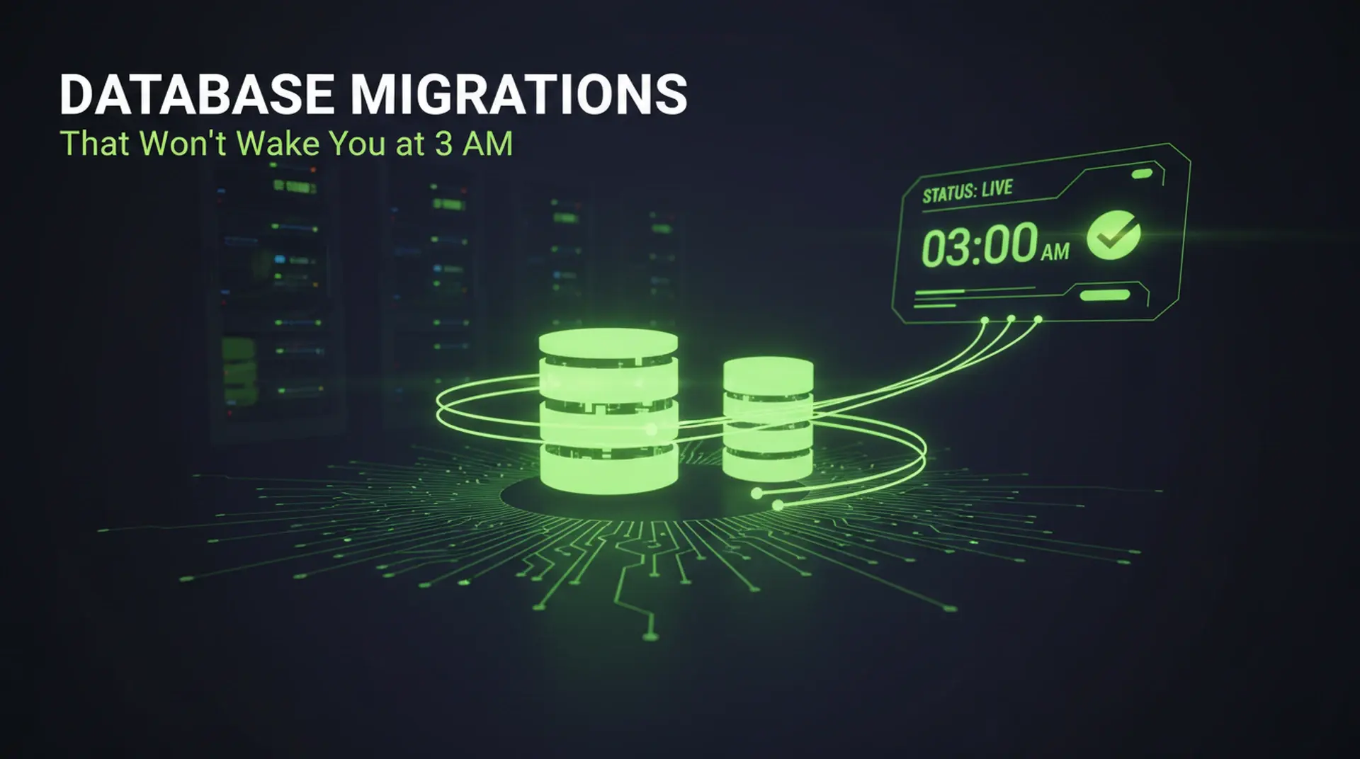 Database Migrations That Won't Wake You at 3 AM